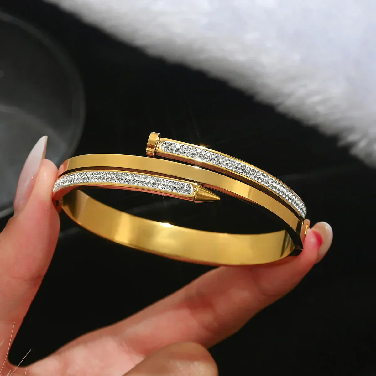 SET OF 3 STAINLESS STEEL PREMIUIM BANGLES