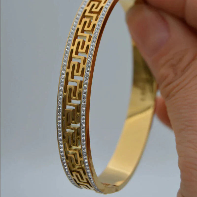 Celestia Gold Bangle