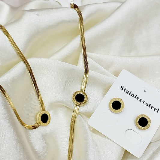 Stainless Steel Circle Of Elegance Set