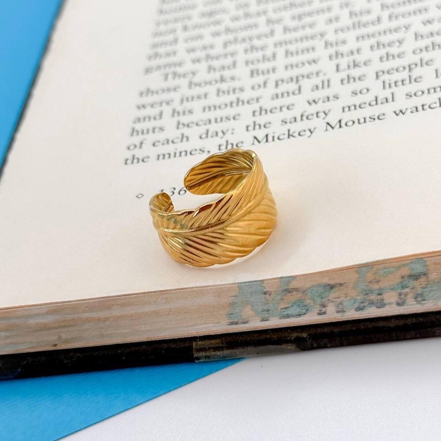 Stainless steel finger Adjustable ring