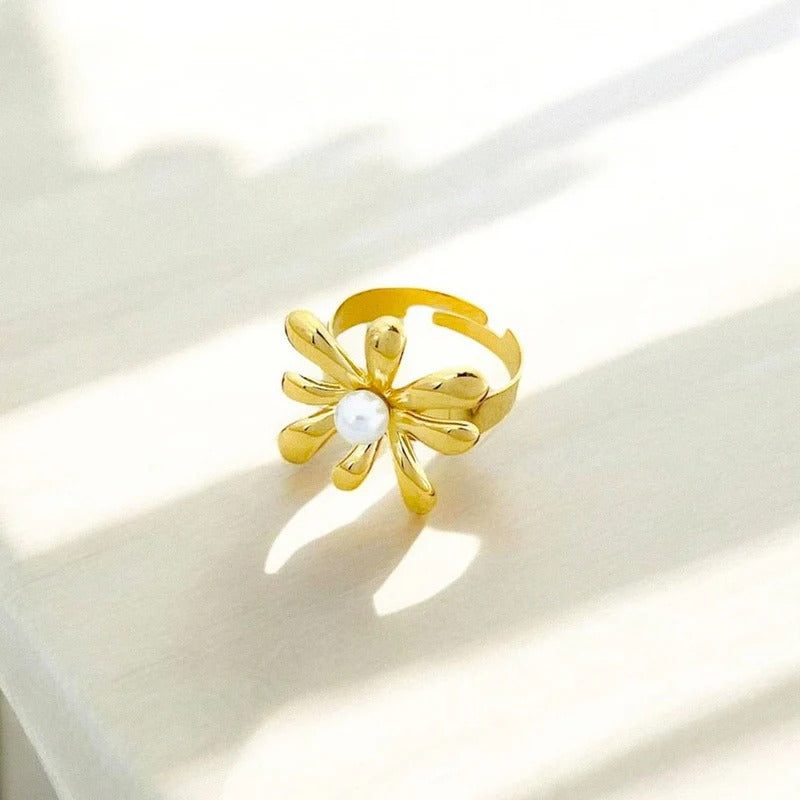 Pearl Adjustable ring