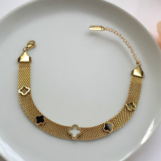 MULTI CLOVER KEIRA BRACELET