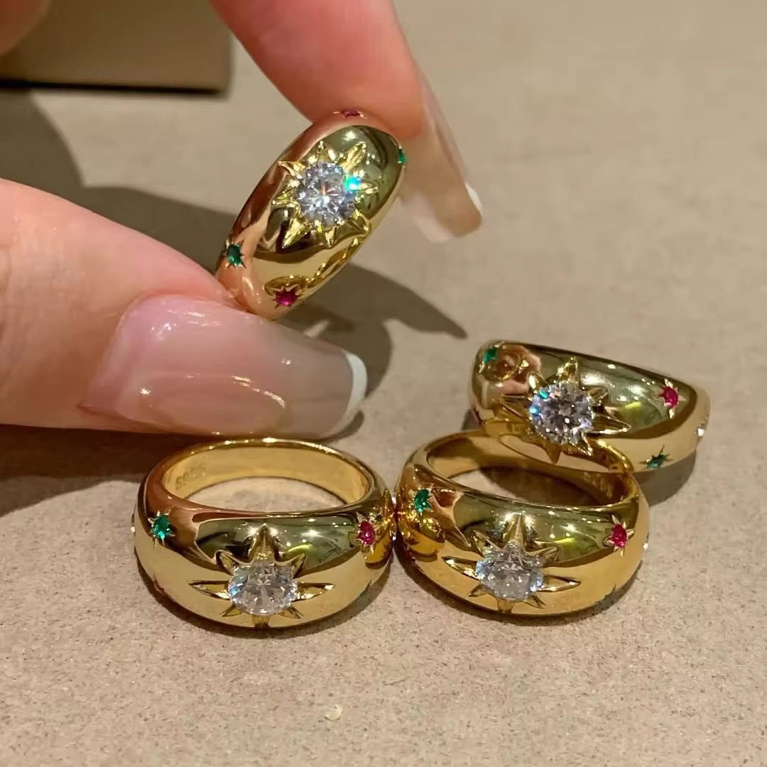 luxury Style Stainless steel Ring